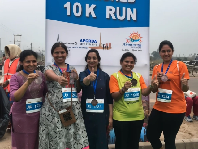 Amaravati Runners 10K Run Females