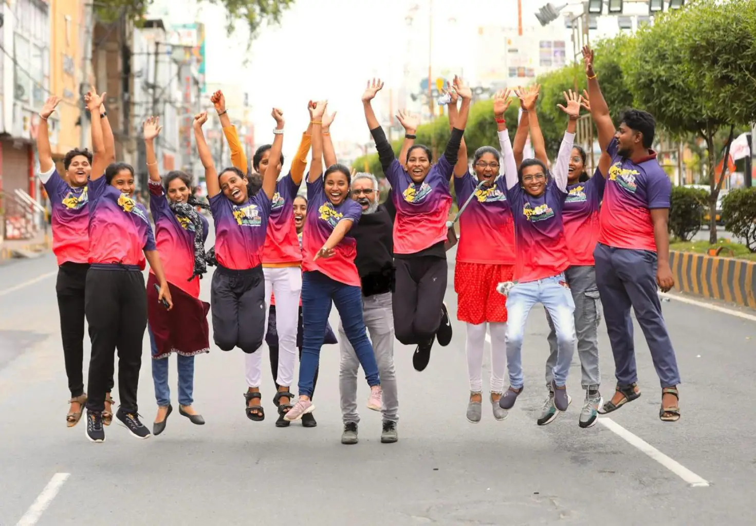 Swachhathon 2025 Marathon Run - Group Amaravati Runners, Vijayawada