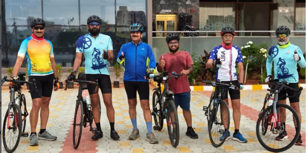 Amaravati Runners City Cycle Ride