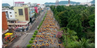 Swachhathon Race1 Swachhathon 2025 Marathon Run by Amaravati Runners in Vijayawada