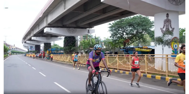 Swachhathon Race10-watcher Swachhathon 2025 Marathon Run by Amaravati Runners in Vijayawada