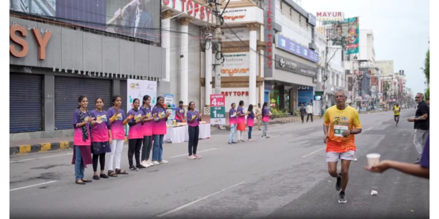 Swachhathon Race21 Swachhathon 2025 Marathon Run by Amaravati Runners in Vijayawada