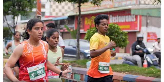 Swachhathon Race22 Swachhathon 2025 Marathon Run by Amaravati Runners in Vijayawada