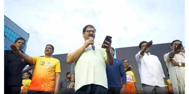 Swachhathon Race31-clean-india Swachhathon 2025 Marathon Run by Amaravati Runners in Vijayawada