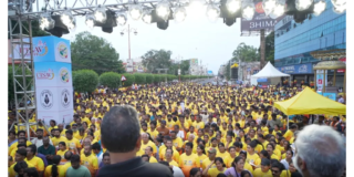 Swachhathon Race32-view Swachhathon 2025 Marathon Run by Amaravati Runners in Vijayawada