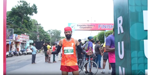 Swachhathon Race34 Swachhathon 2025 Marathon Run by Amaravati Runners in Vijayawada