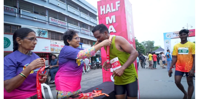 Swachhathon Race35 Swachhathon 2025 Marathon Run by Amaravati Runners in Vijayawada