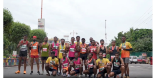 Swachhathon Race36-elite-group Swachhathon 2025 Marathon Run by Amaravati Runners in Vijayawada