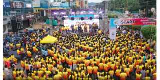 Swachhathon Race37-stage Swachhathon 2025 Marathon Run by Amaravati Runners in Vijayawada