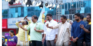 Swachhathon Race39-stage Swachhathon 2025 Marathon Run by Amaravati Runners in Vijayawada