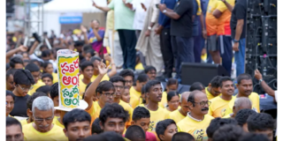 Swachhathon Race40 Swachhathon 2025 Marathon Run by Amaravati Runners in Vijayawada