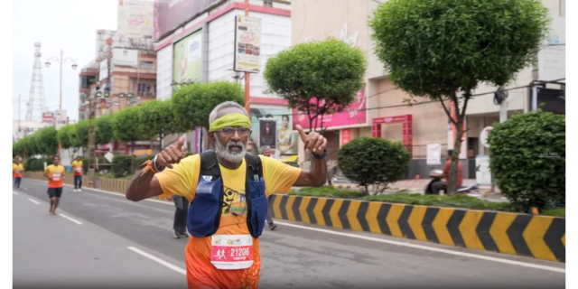 Swachhathon Race44 Swachhathon 2025 Marathon Run by Amaravati Runners in Vijayawada