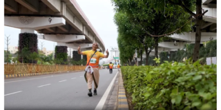 Swachhathon Race45 Swachhathon 2025 Marathon Run by Amaravati Runners in Vijayawada