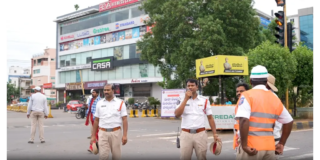 Swachhathon Race46-police Swachhathon 2025 Marathon Run by Amaravati Runners in Vijayawada