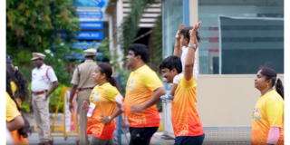 Swachhathon Race58 Swachhathon 2025 Marathon Run by Amaravati Runners in Vijayawada