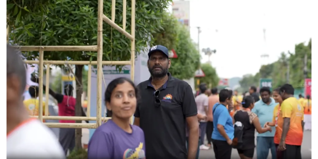 Swachhathon Race63 Swachhathon 2025 Marathon Run by Amaravati Runners in Vijayawada
