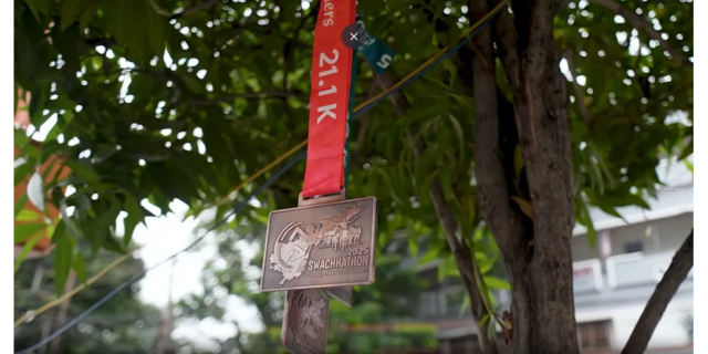 Swachhathon Race69 Swachhathon 2025 Marathon Run by Amaravati Runners in Vijayawada