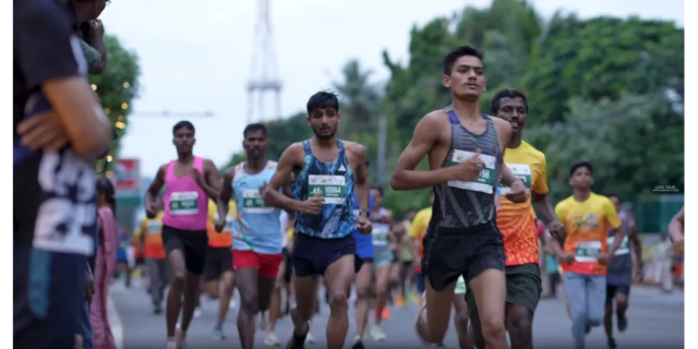 Swachhathon Race9-racers Swachhathon 2025 Marathon Run by Amaravati Runners in Vijayawada